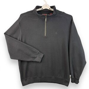 Wolverine Mens Pullover Sweater Size XL Quarter Zip